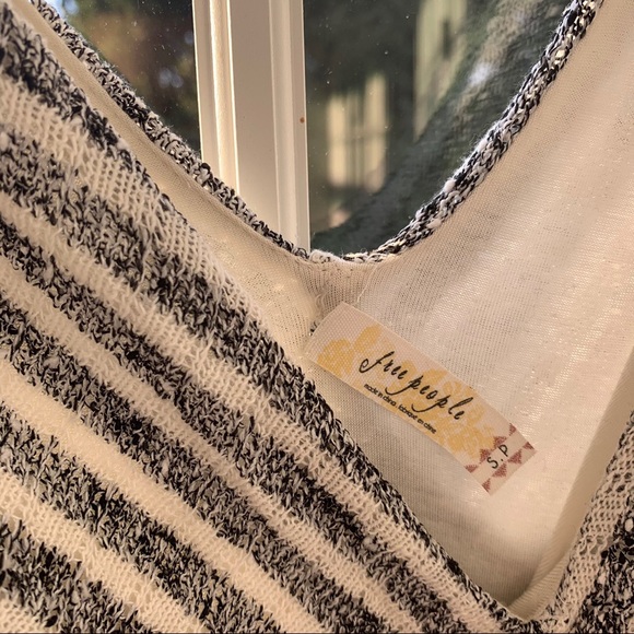 Free People Maverick Striped Knit Dress - Picture 3 of 5